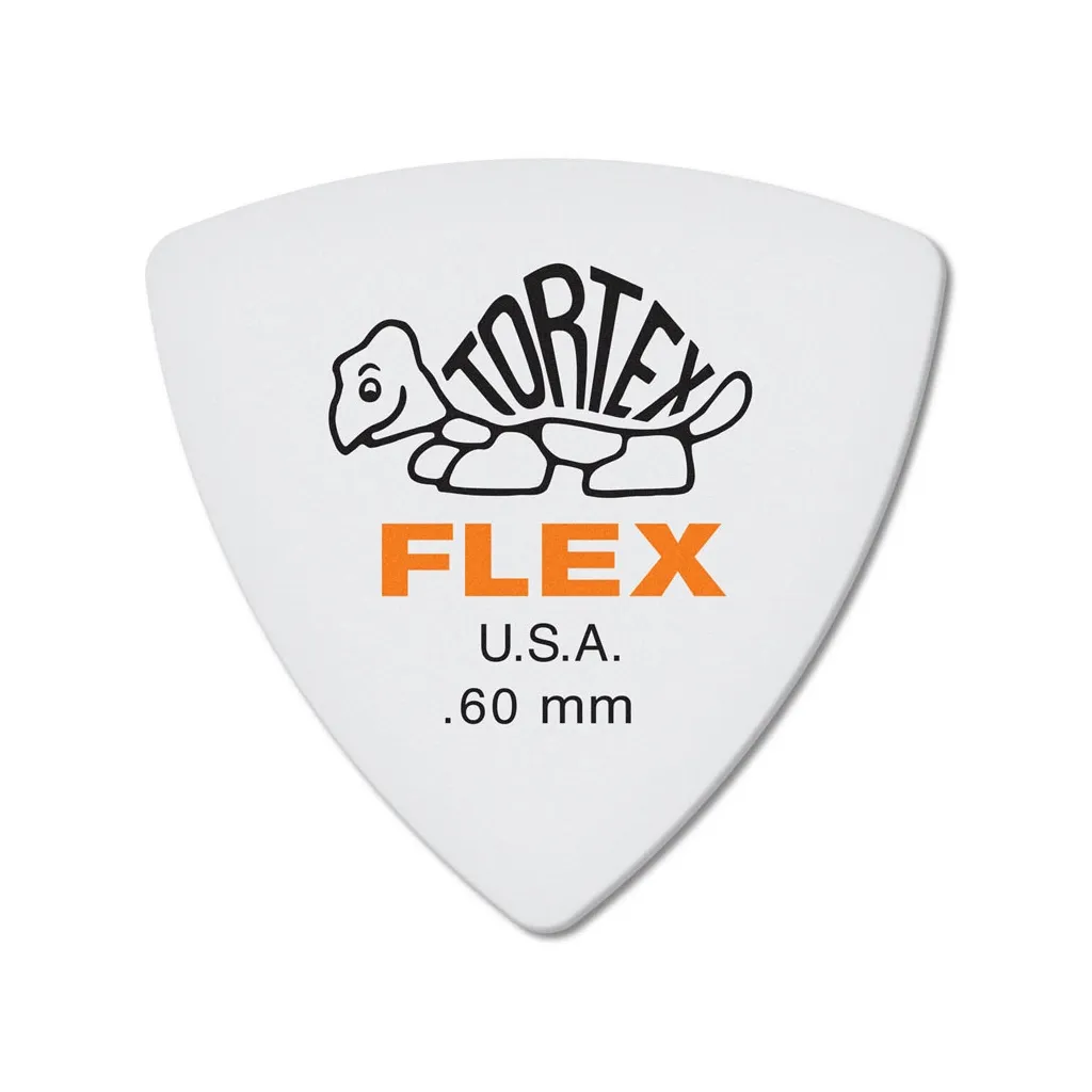  Jim Dunlop Tortex Flex Triangle Pick .60mm 6 шт. (456P.60)