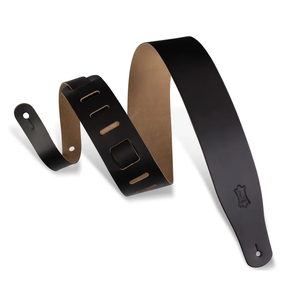  Levy's Classics Series Guitar Strap Black (M26-BLK)