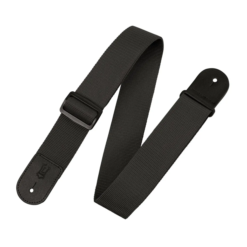  Levy's Classics Series Polypropylene Guitar Strap Black (M8POLY-BLK)