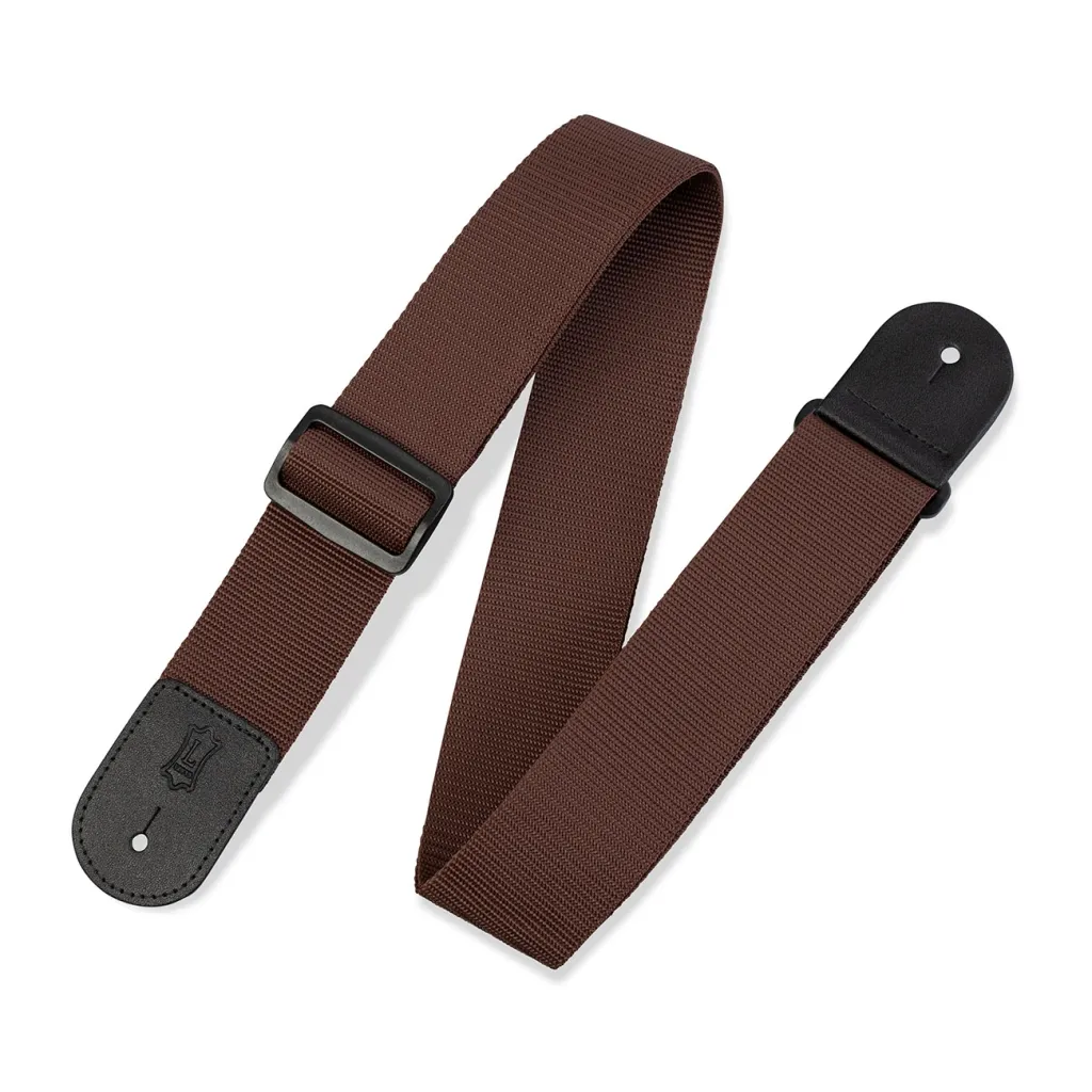  Levy's Classics Series Polypropylene Guitar Strap Brown (M8POLY-BRN)