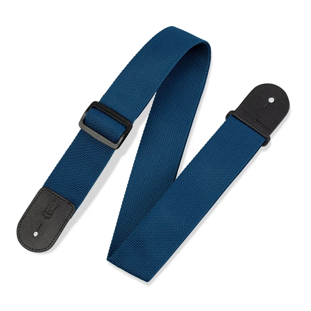  Levy's Classics Series Polypropylene Guitar Strap Navy (M8POLY-NAV)