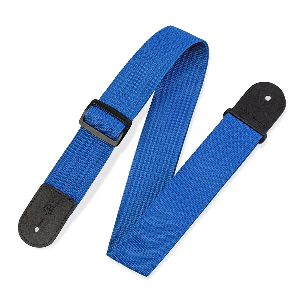  Levy's Classics Series Polypropylene Guitar Strap Royal Blue (M8POLY-ROY)