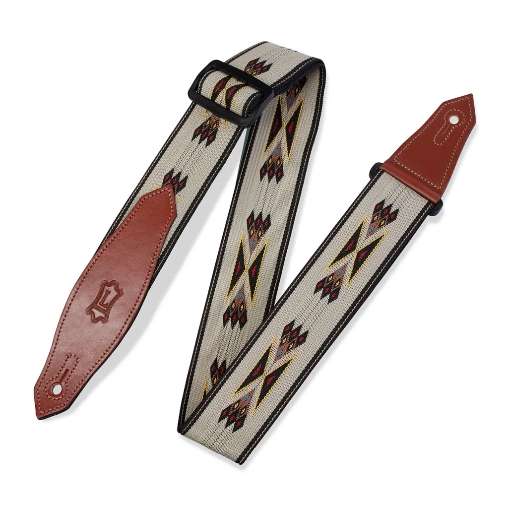  Levy's Print Series Guitar Strap Southwest (MSSN80-TAN)