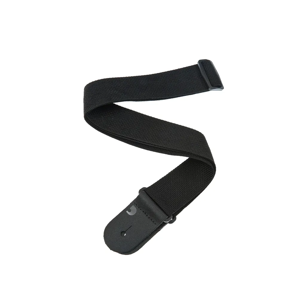  D'Addario PolyPro Guitar Strap Black (PWS100)