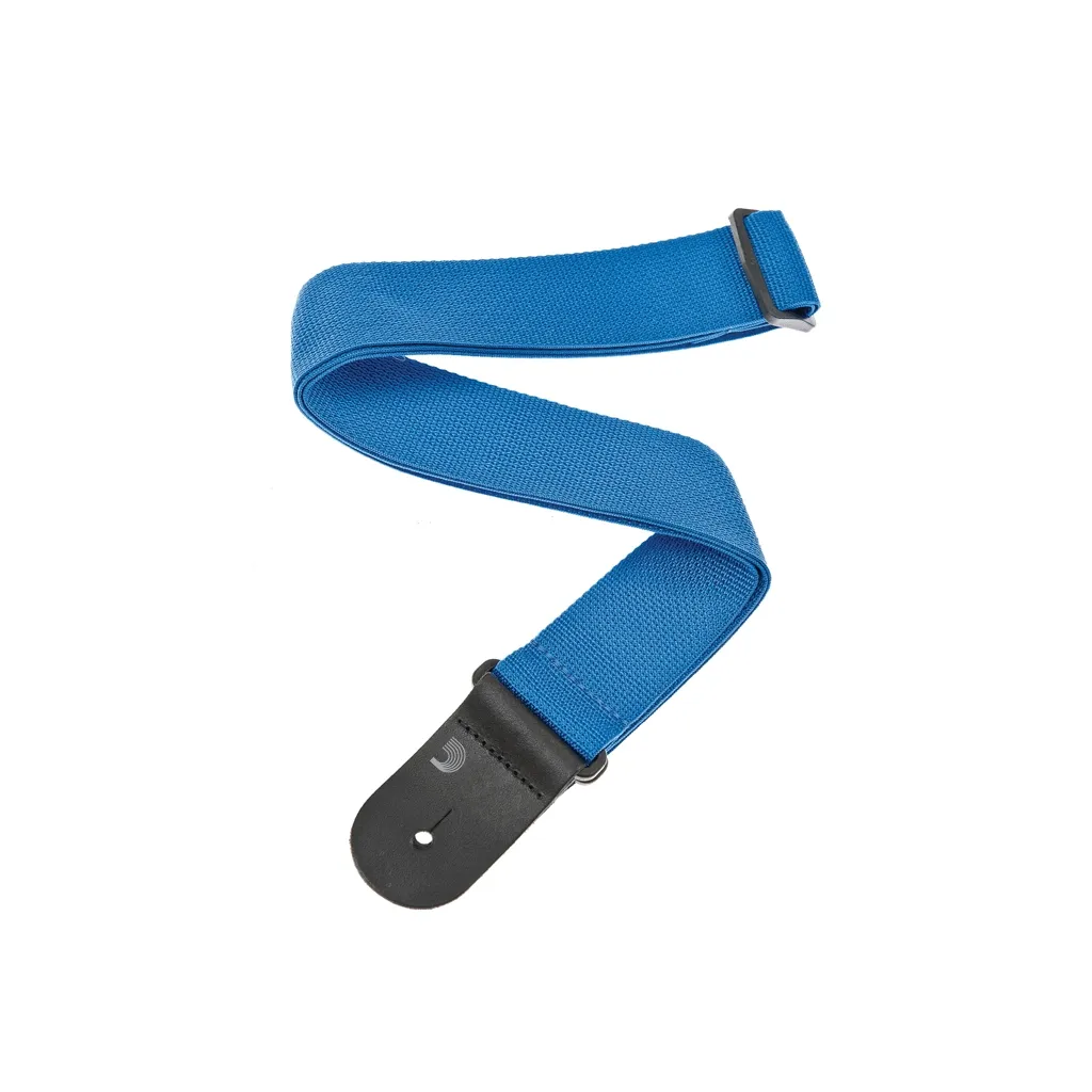  D'Addario PolyPro Guitar Strap Blue (PWS102)