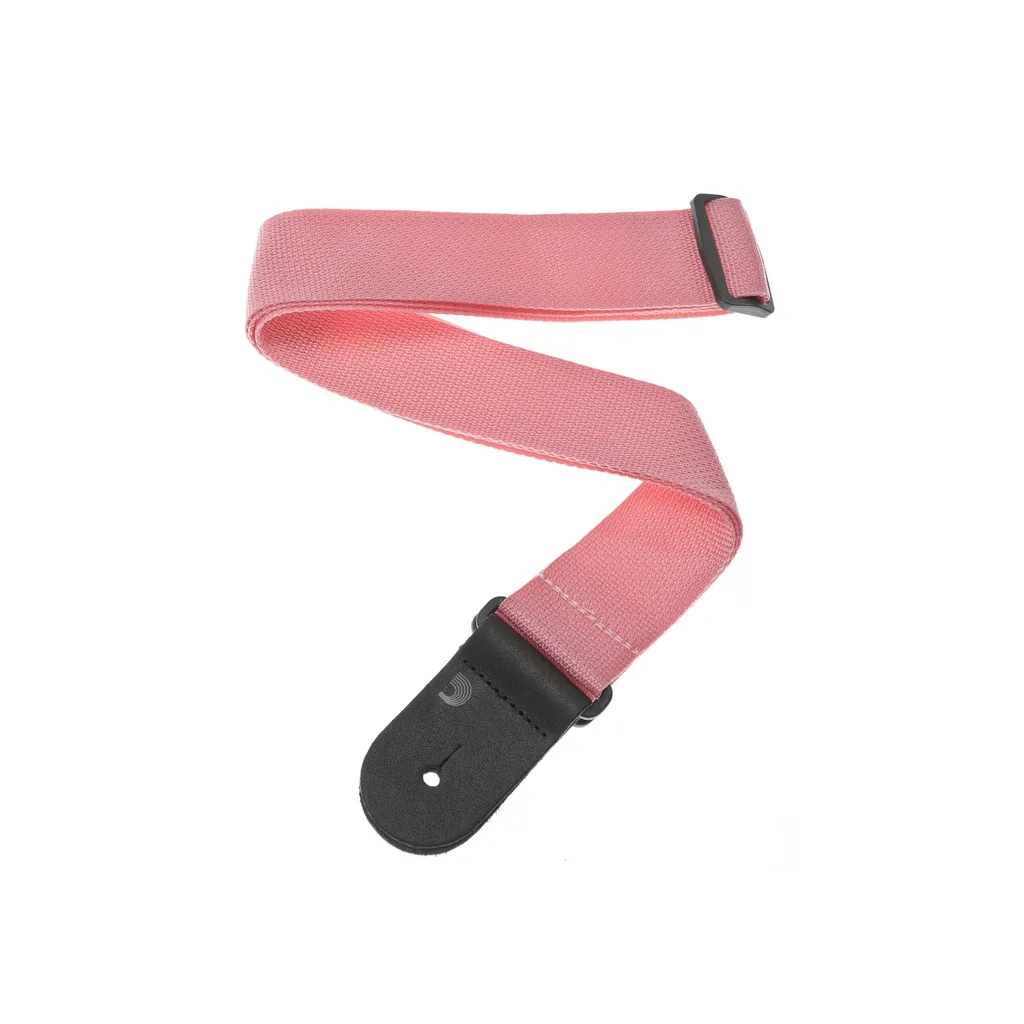  D'Addario PolyPro Guitar Strap Pink (PWS106)