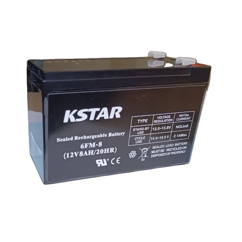 Аккумуляторная батарея для ИБП KSTAR 12V 8.0AH AGM (6-FM-8)  