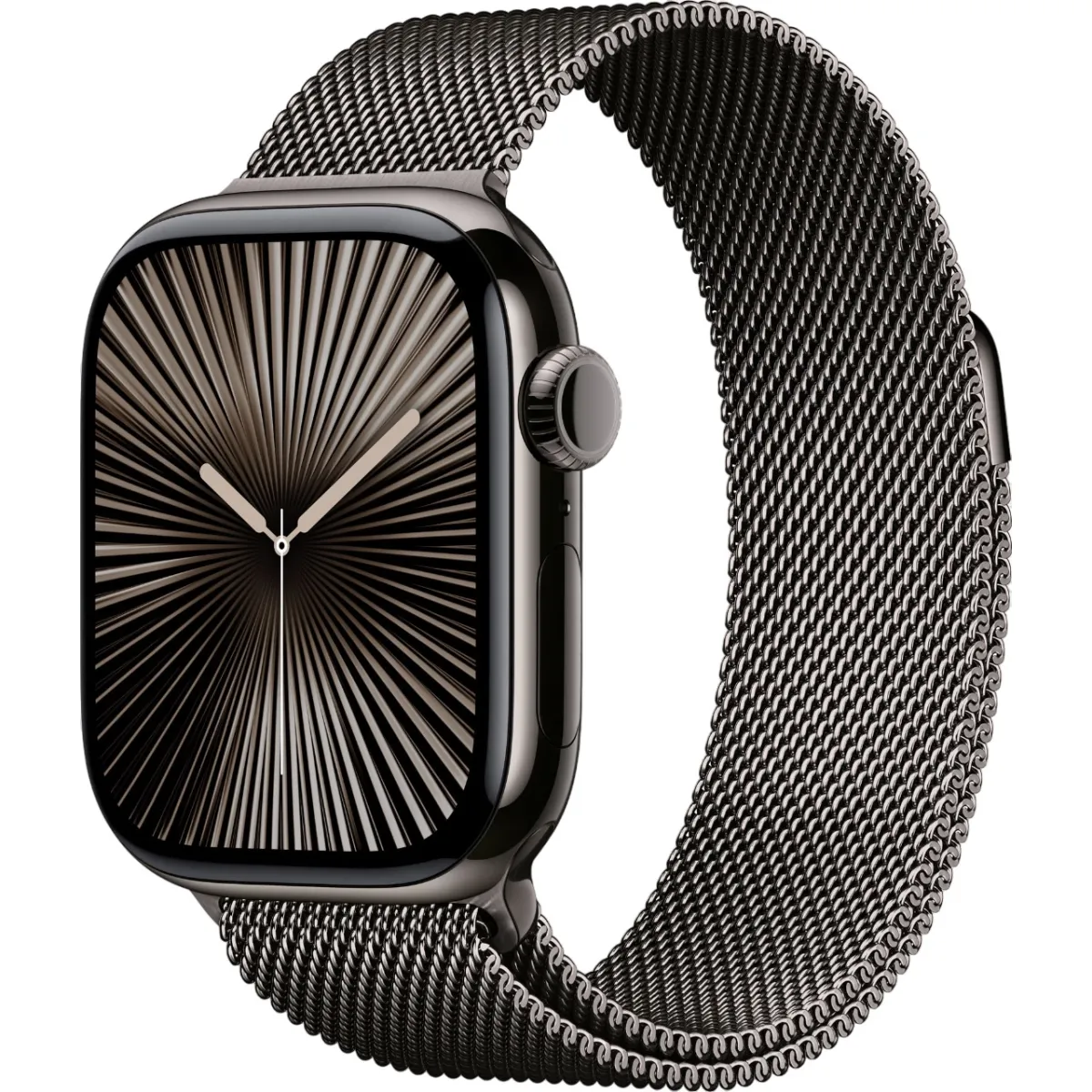 Смарт-часы Apple Watch Series 10 GPS + Cellular 42mm Slate Titanium Case with Slate Milanese Loop (MX053)