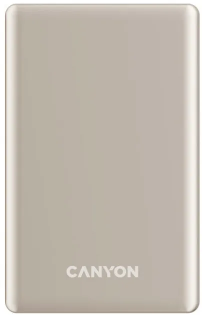 Внешний аккумулятор CANYON OnCharge 505 slim Magsafe 5000 mAh PD20W Beige (CNS-CPB505BE)