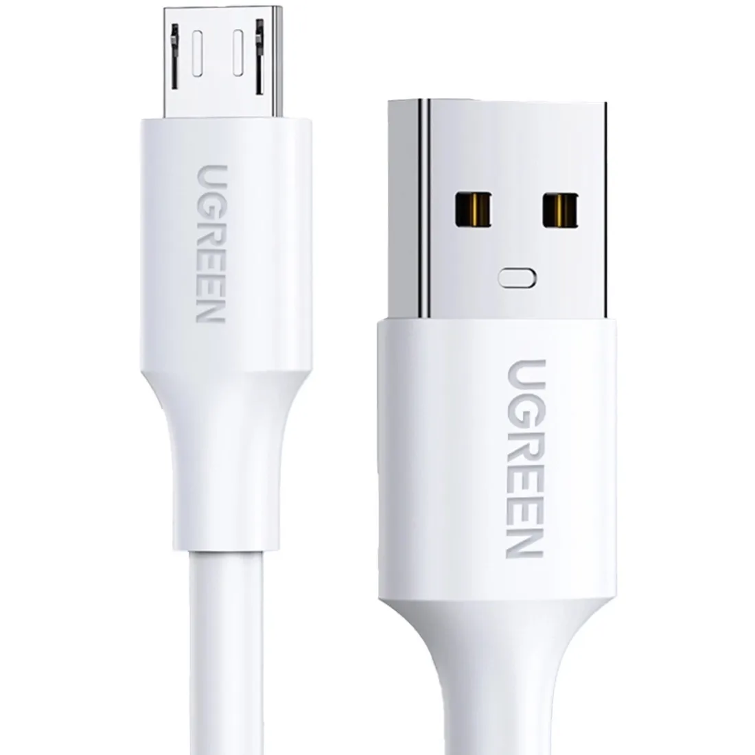 Кабель USB UGREEN US289 USB-A to Micro USB QC3.0 1m White (60141)