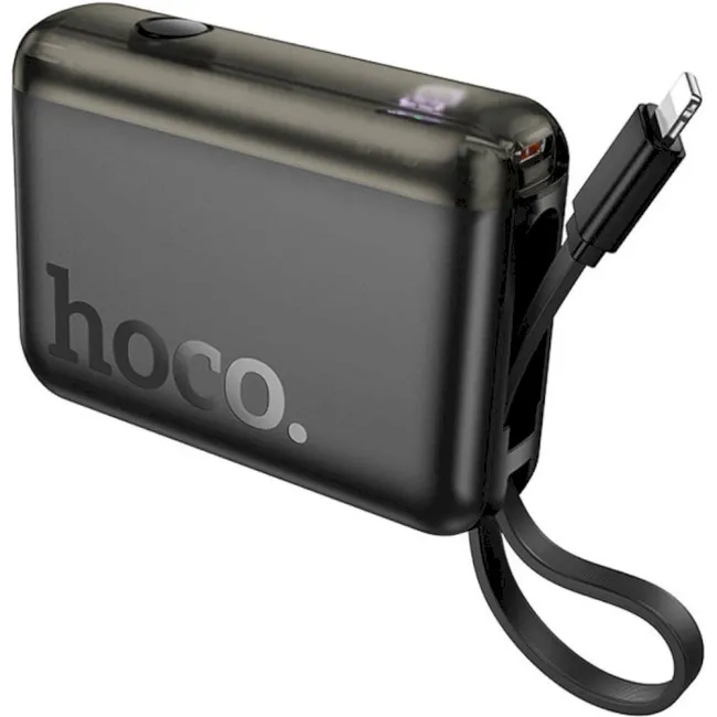 Зовнішній акумулятор Hoco J139 Hero 10000mAh 22.5W iP Black (6942007636469)