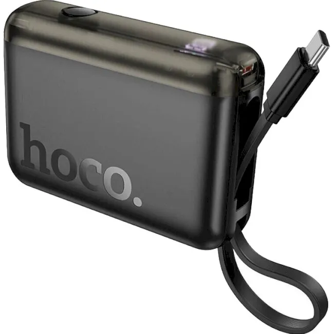 Зовнішній акумулятор Hoco J139 Hero 10000mAh 22.5W USB Type-C Black (6942007636483)