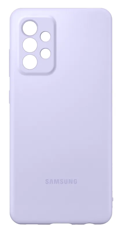 Чехол-накладка Samsung A72 (A725) Silicone Cover Violet (EF-PA725TVEGRU)