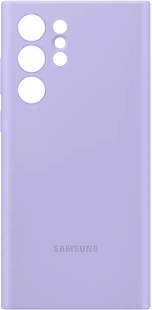 Чехол-накладка Samsung S22 Ultra (S908) Silicone Cover Lavender (EF-PS908TVEGRU)