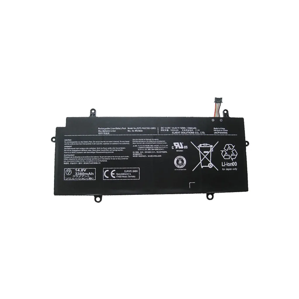 Аккумулятор для ноутбука Toshiba PA5136U, 52Wh (3380mAh), 4cell, 14.8V, Li-ion (A47969)