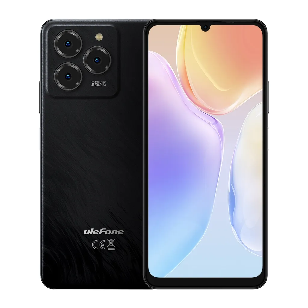 Смартфон Ulefone Note 20 Pro 4/128Gb Satin Black (6975326664578)