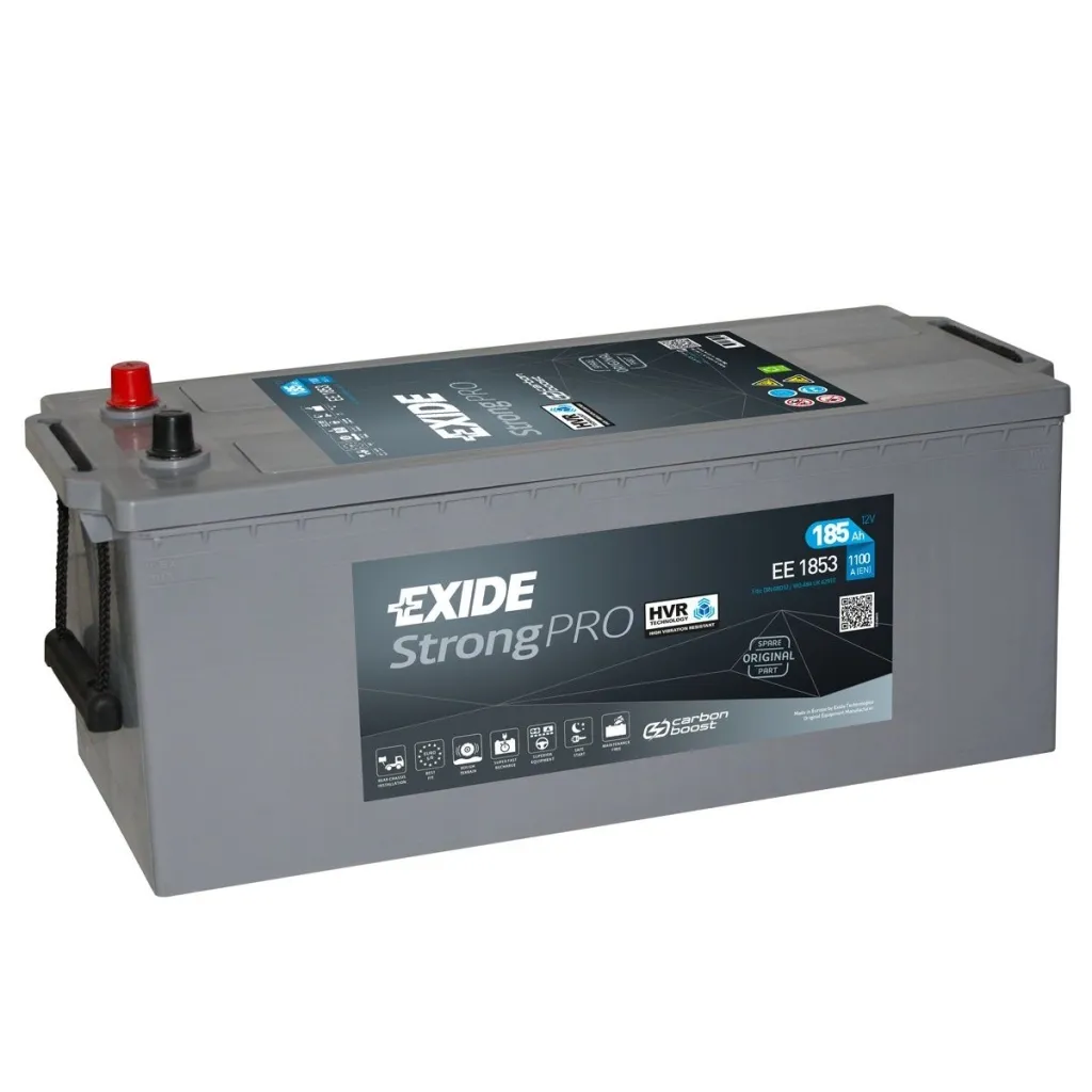 Акумулятор автомобільний EXIDE Start PRO 185Ah бокова (+/-) (1100EN) (д513*ш223*в223) (EE1853)