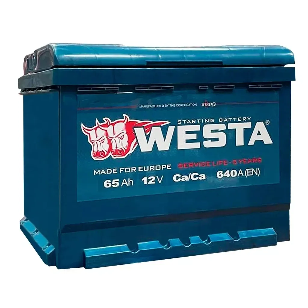 Акумулятор автомобільний Westa 6CT-65 А (0)