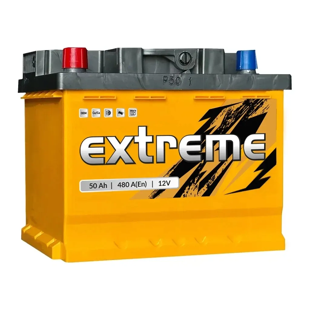 Акумулятор автомобільний Extreme 6CT-50 Аз (0)