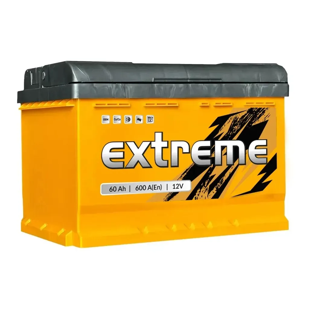 Акумулятор автомобільний Extreme 6CT-60 Аз (1)