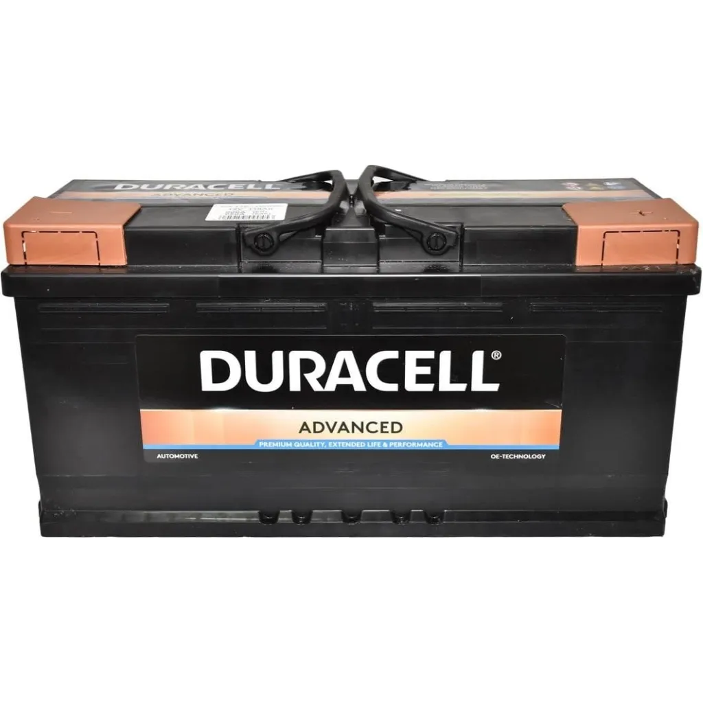 Акумулятор автомобільний Duracell Advanced DA110 110Ah 900A R+ (DA110)