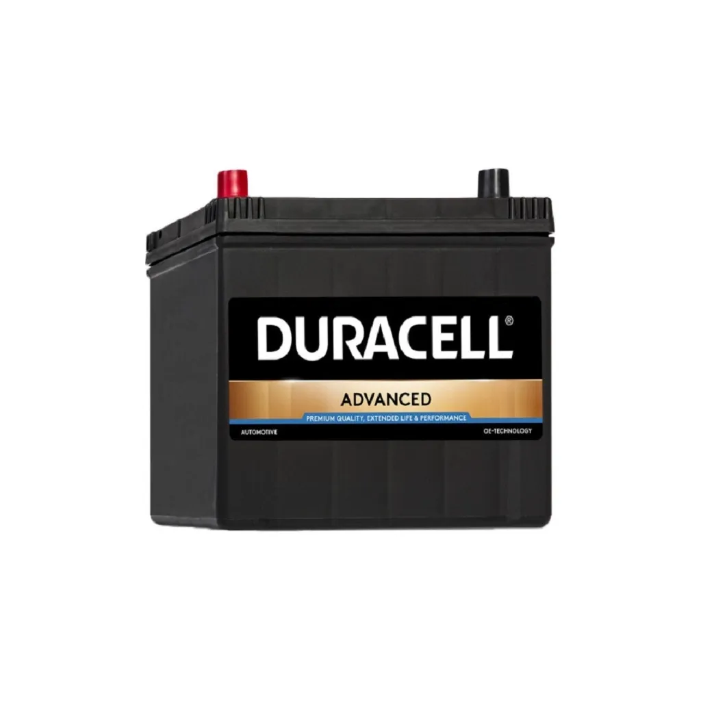 Акумулятор автомобільний Duracell Advanced DA60L 60Ah 510A L+ (60AH)