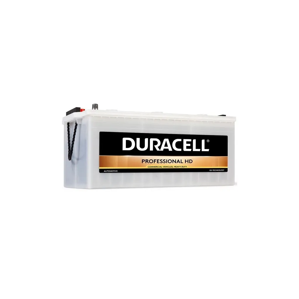 Акумулятор автомобільний Duracell Professional HD DP225 225Ah 1050A R+ (225AH)