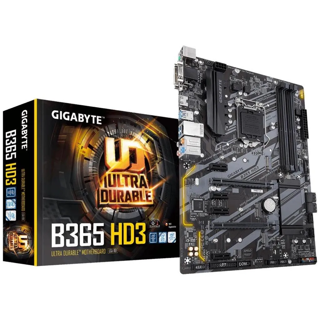 Материнська плата GIGABYTE B365 HD3