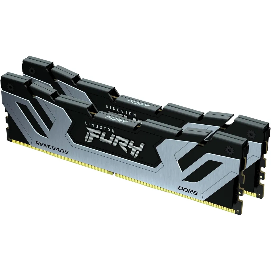 Оперативна пам'ять DDR5 48GB (2x24GB) 8400 MHz Silver XMP Kingston Fury (ex.HyperX) (KF584CU40RSK2-48)