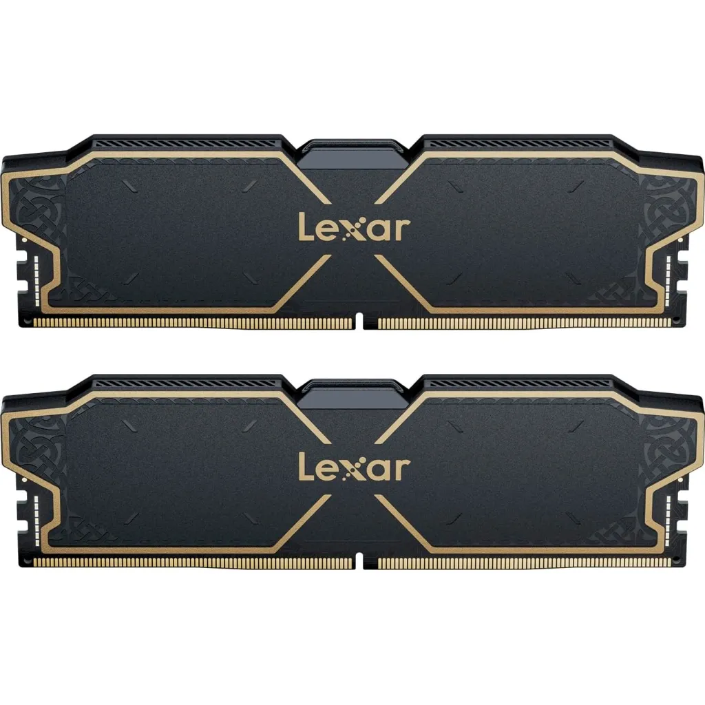 Оперативна пам'ять DDR5 32GB (2x16GB) 6000 MHz Thor Black Lexar (LD5U16G60C38LG-RGD)