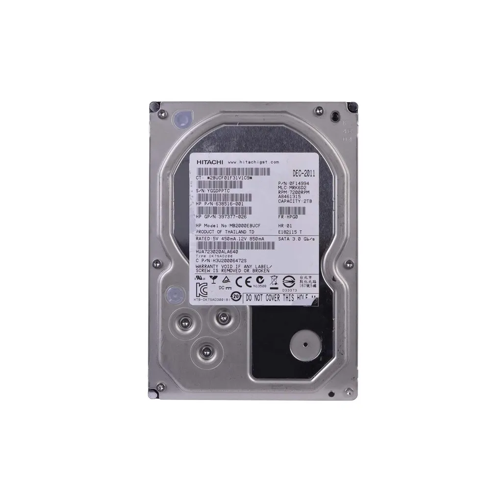 Жорсткий диск HDD 3.5" 2TB WDC Hitachi HGST (# HUA723020ALA640 #)