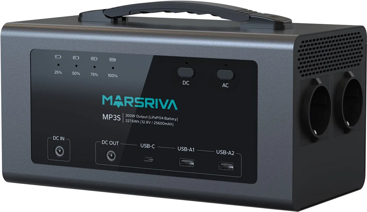 Зарядная станция Marsriva MP3S 300W 327.6Wh (MP3S_MARSRIVA)