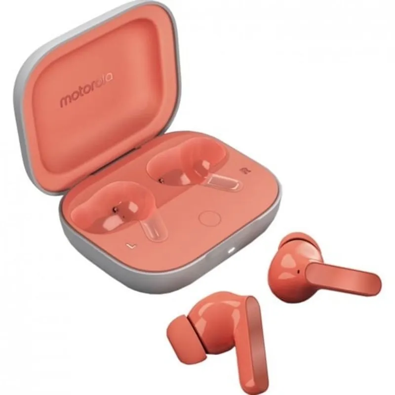 Навушники Motorola TWS Moto Buds 2024 Coral Peach (PG38C05750)