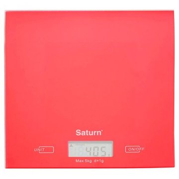 Кухонные весы Saturn ST-KS7810 Red