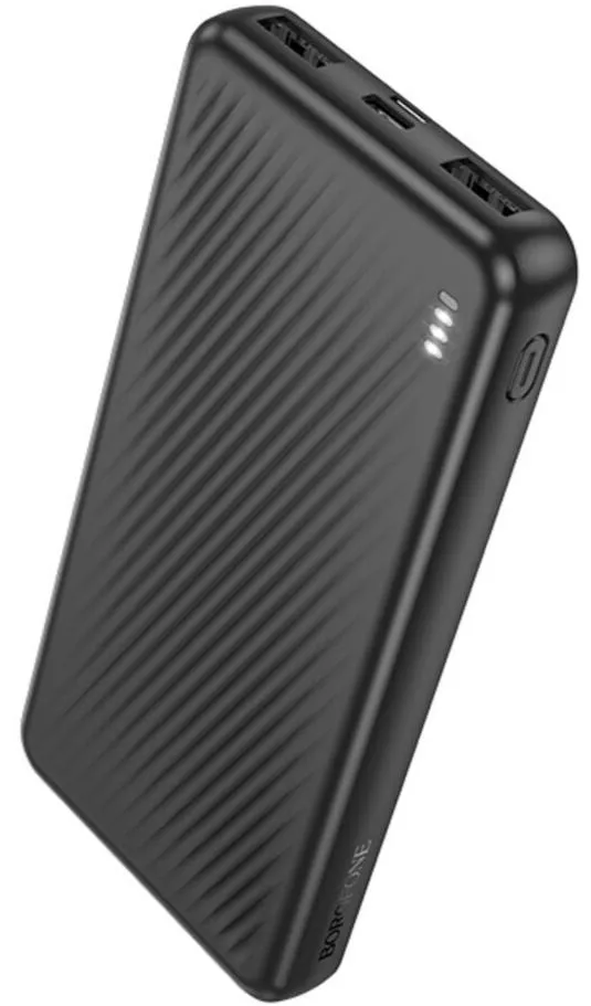 Внешний аккумулятор BOROFONE BJ55 Graceful 10000mAh Li-pol 5V 2A Black (6941991111761)