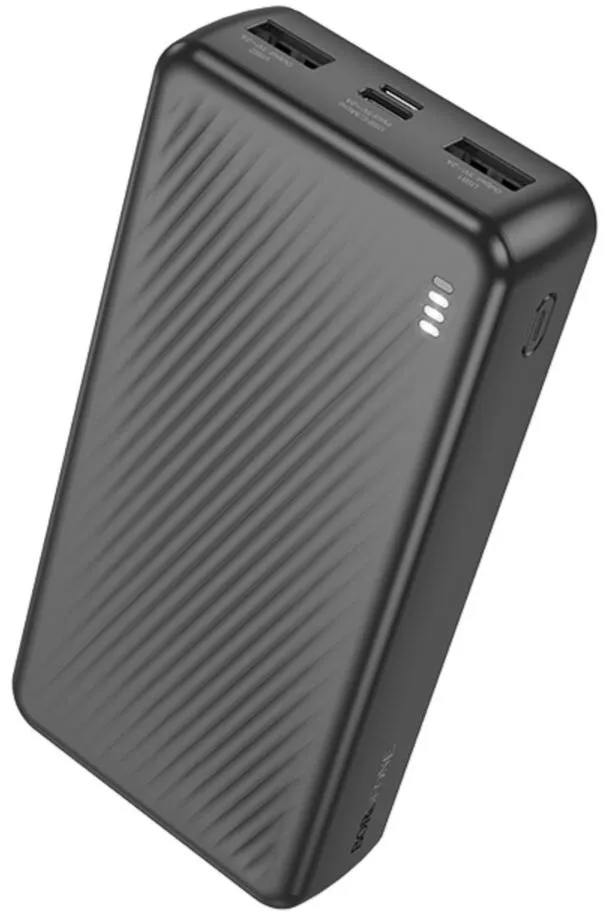 Внешний аккумулятор BOROFONE BJ55A Graceful 20000mAh 5V 2А Li-pol Black (6941991111785)