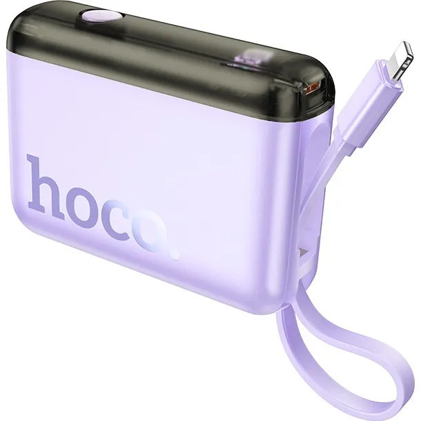 Зовнішній акумулятор HOCO J139 Hero 22.5W+PD20W 10000mAh Purple (6942007636476)