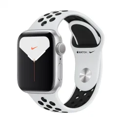 Смарт-годинник Apple Watch Nike Series 5 GPS 40mm Silver Aluminum with Silver Aluminum (MX3R2)