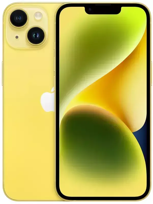 Смартфон Apple iPhone 14 512GB Yellow (MR513)