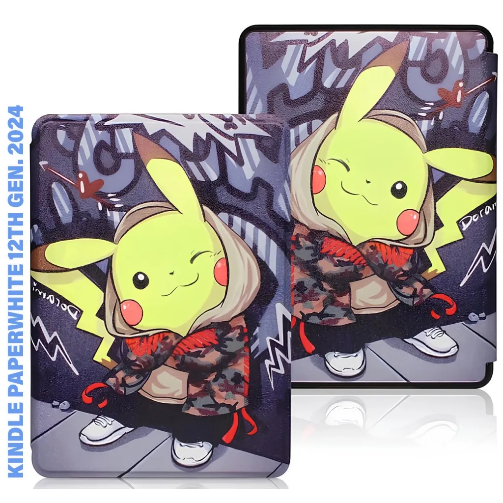 Чехол для электронной книги BeCover Smart Case Amazon Kindle Paperwhite 12th Gen. 2024 7" Pikachu (712858)