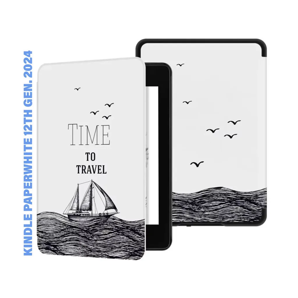 Чехол для электронной книги BeCover Smart Case Amazon Kindle Paperwhite 12th Gen. 2024 7" Time To Travel (712859)