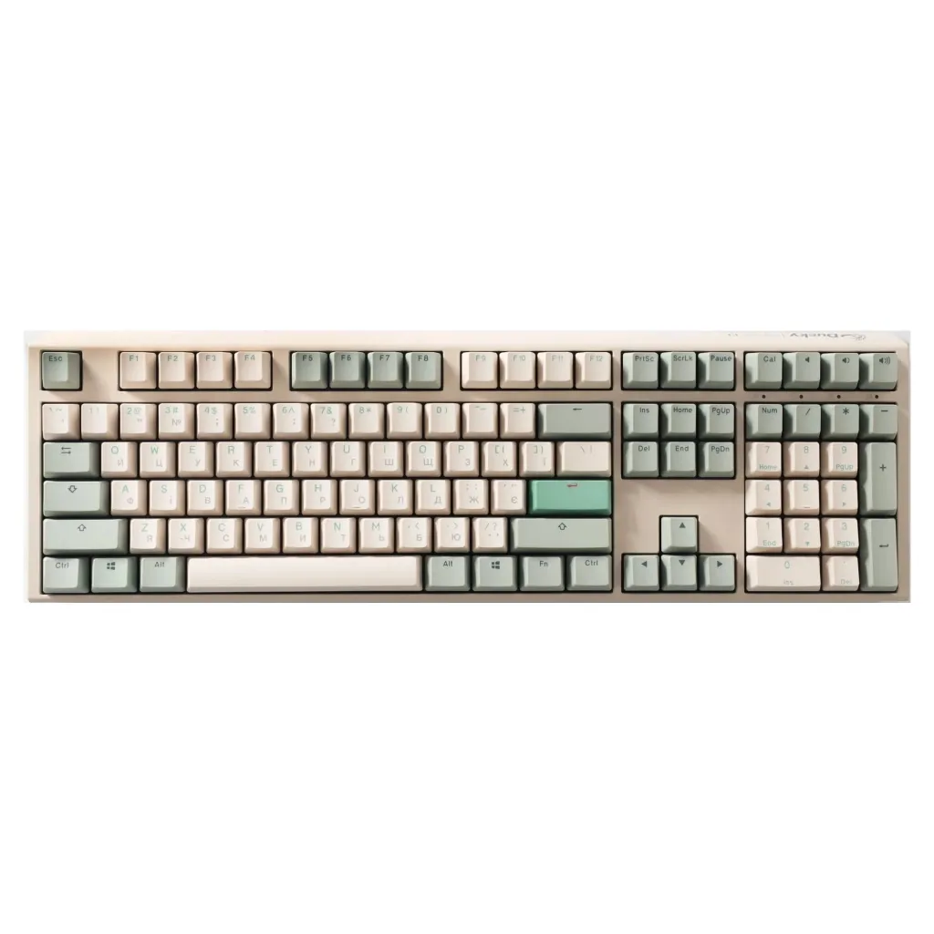 Клавиатура Ducky One 3 Cherry MX Silent Red UA USB Cream (DKON2108-SUAPXМAEGGC1)