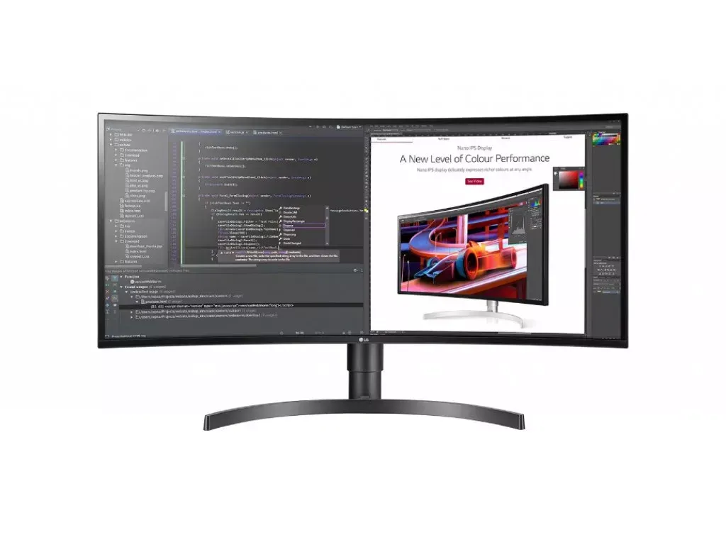 Монитор LG UltraWide 34WL85C-B