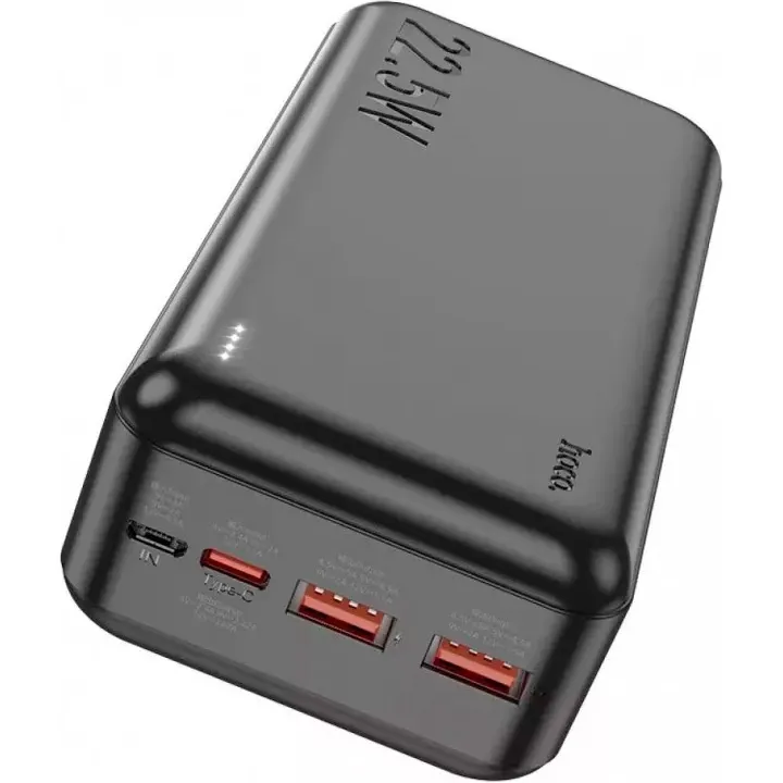 Зовнішній акумулятор HOCO J101B Astute 22.5W 30000mAh Black (6931474782519)