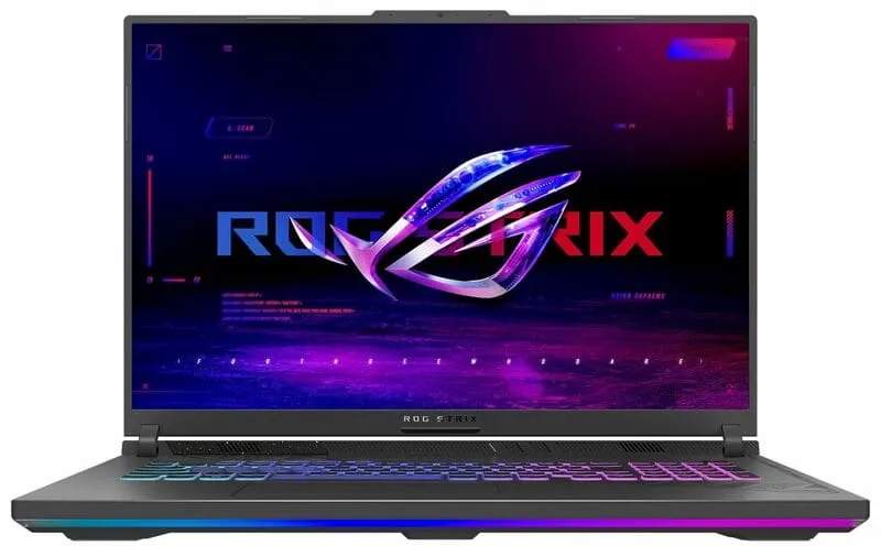 Ігровий ноутбук ASUS ROG Strix G18 G814JIR-N6121X Eclipse Gray (90NR0ID6-M006M0)