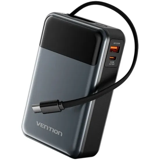 Внешний аккумулятор Vention 20000mAh 65W 3A PD (FHYB0)