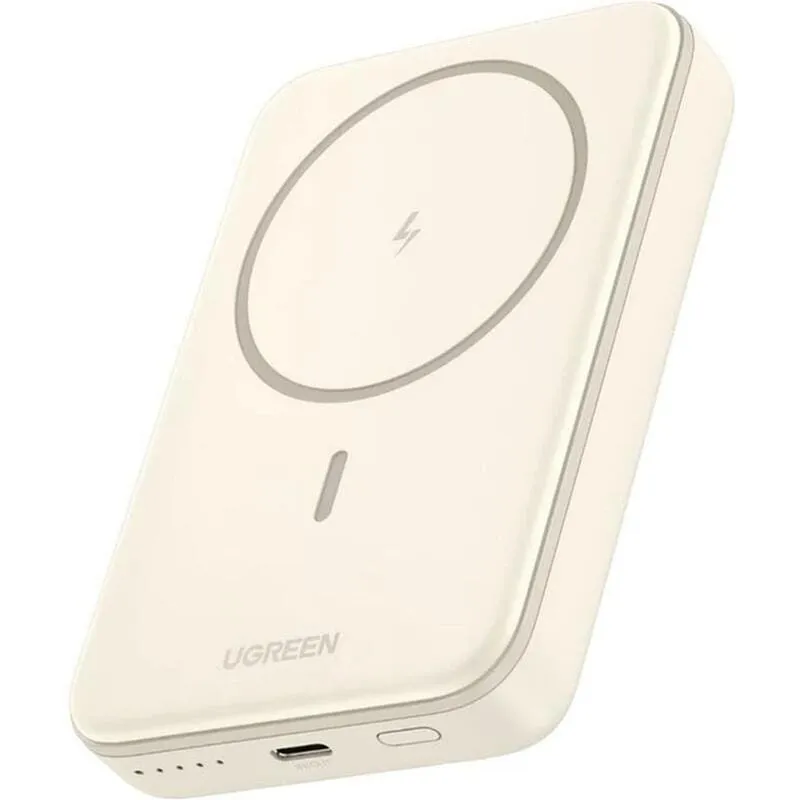 Внешний аккумулятор Ugreen PB561 10000mAh 20W Magnetic Wireless Beige (25208) 