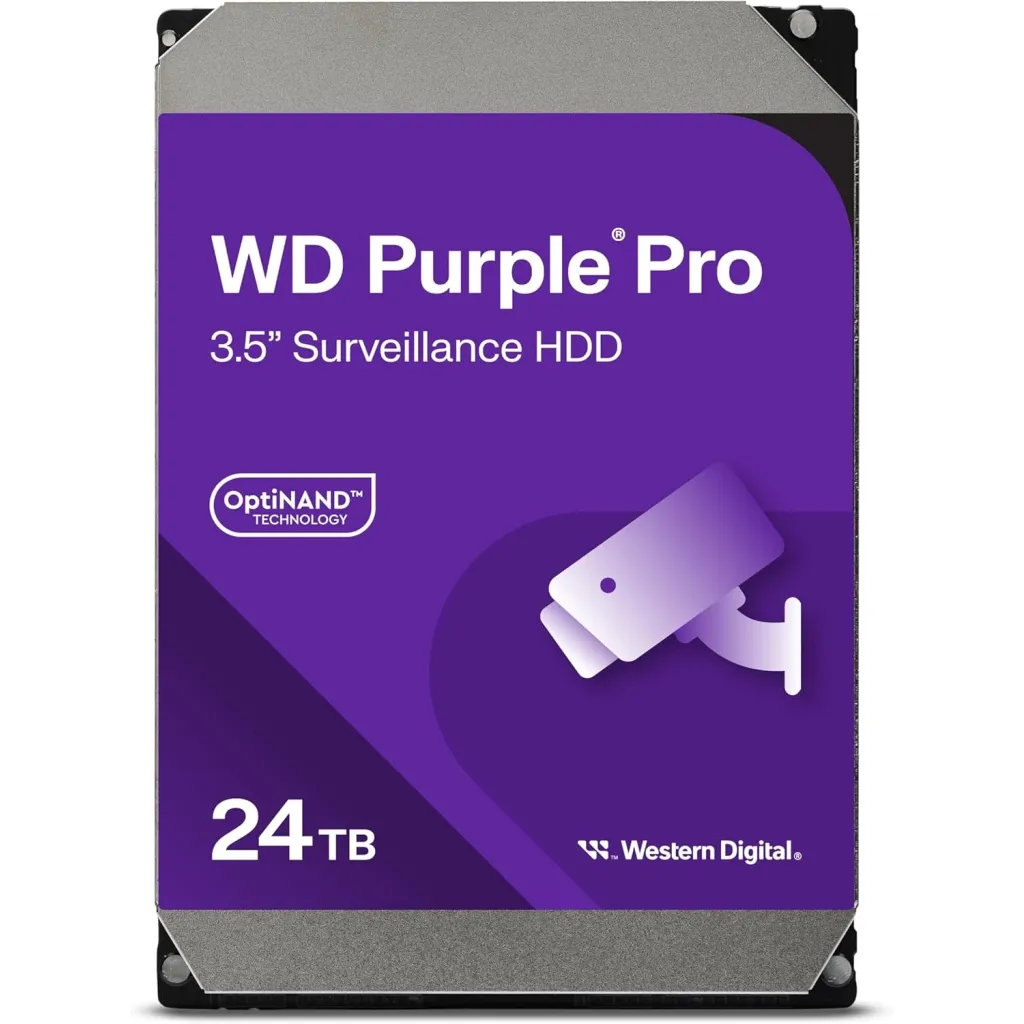 Жорсткий диск HDD 3.5" 24TB WD (WD240PURP)