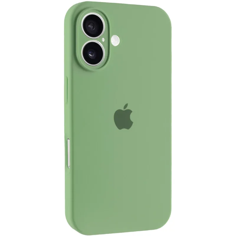 Чехол-накладка Silicone Full Case AA Open Cam for Apple iPhone 16 1,Mint