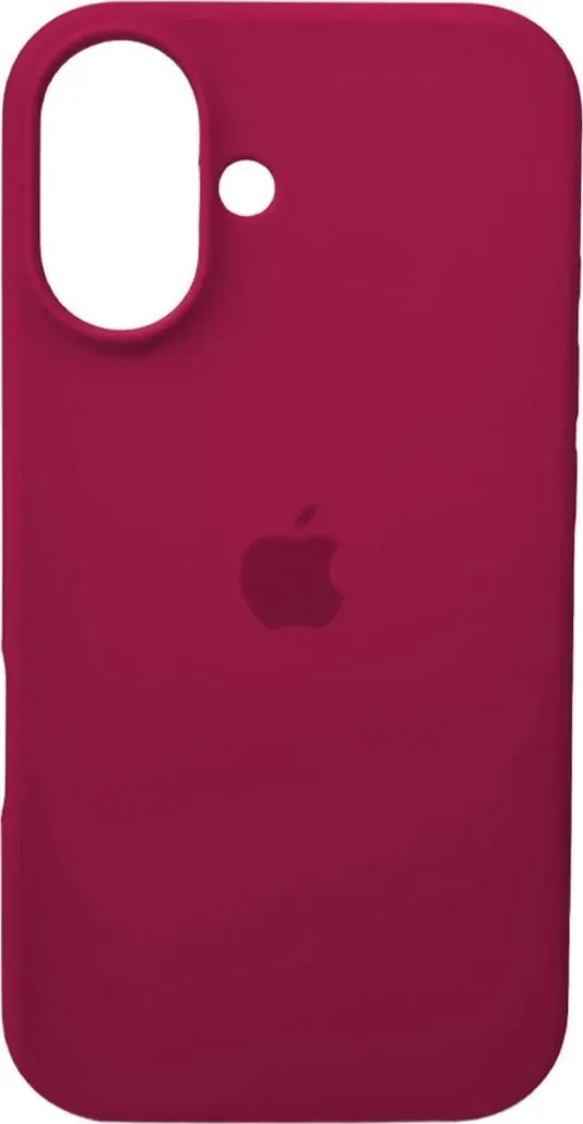 Чохол-накладка Silicone Full Case AA Open Cam for Apple iPhone 16 21,Rose Red